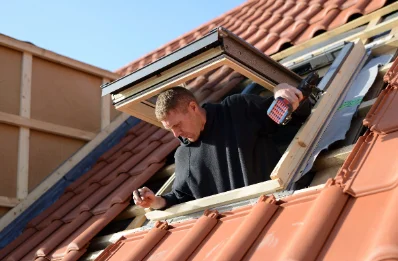 Pose de fenêtres de toit Velux à Melsheim